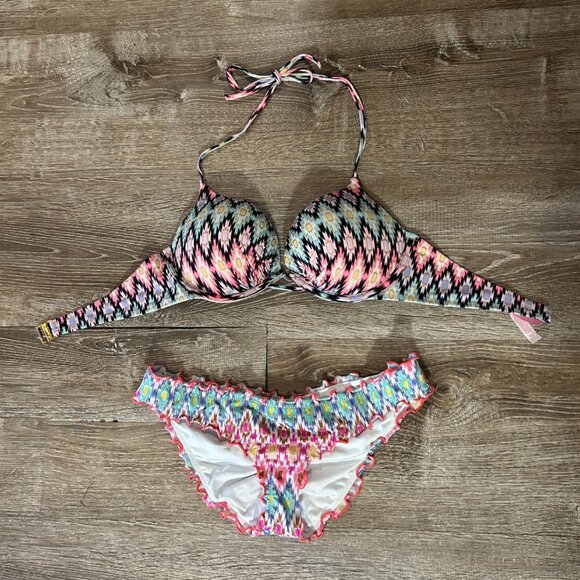 Victoria S Secret Swim Victorias Secret Multicolor Bikini Poshmark
